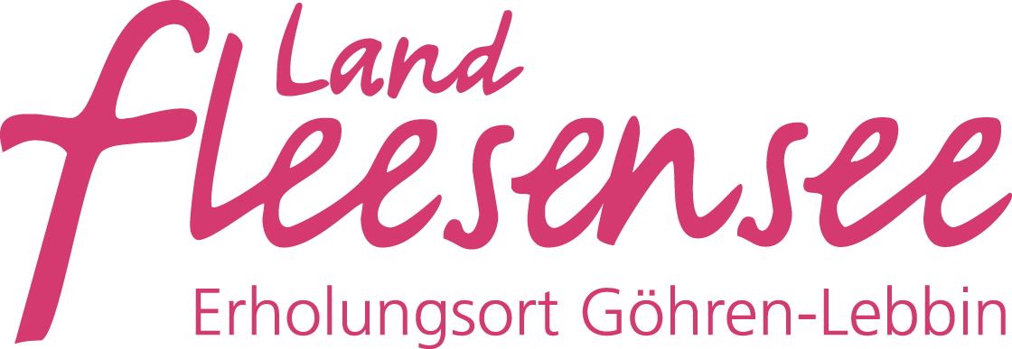 Logo Land Fleesensee in pink