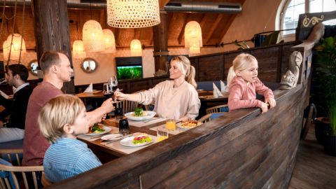Restaurant Strandpirat im BEECH Resort Fleesensee